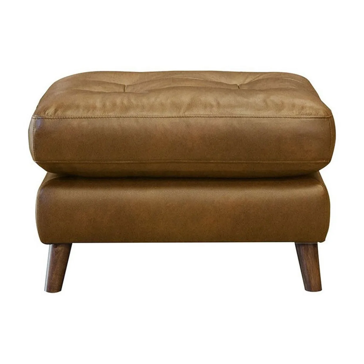 Newmarket Footstool Tote Tobacco
