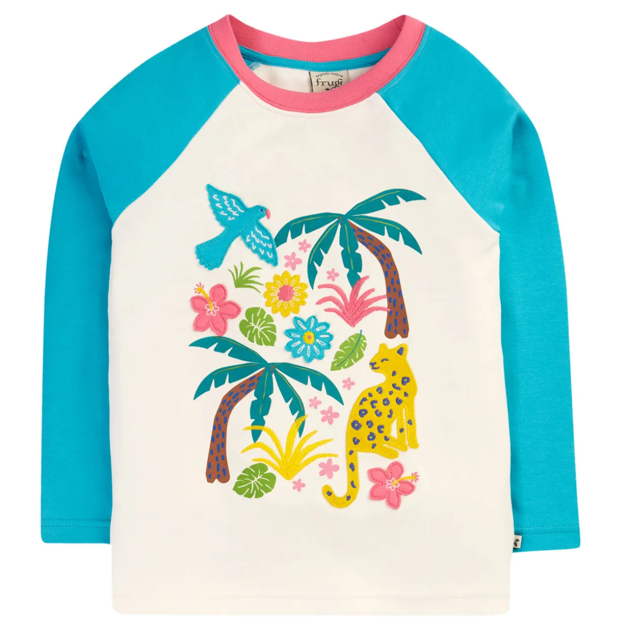 Nikki Raglan Applique Top