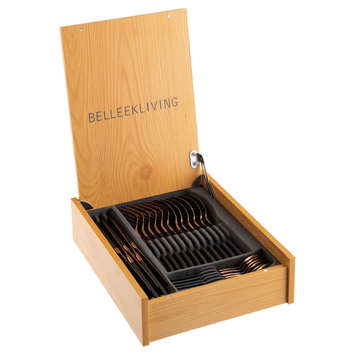 Noir 24 Piece Cutlery Set