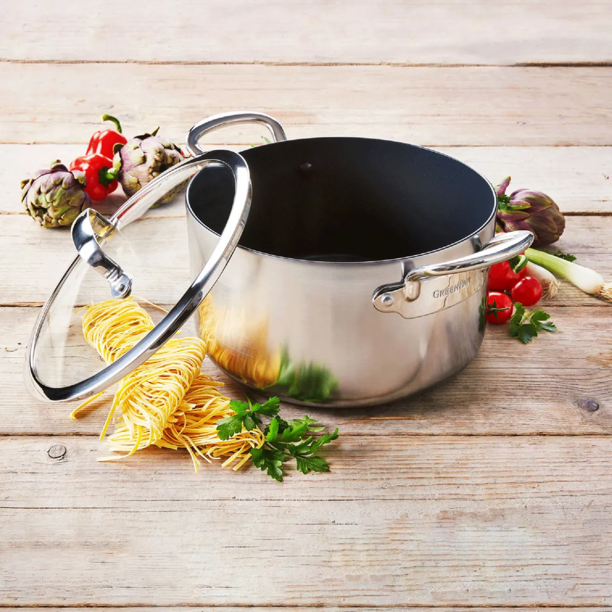 Non-Stick Barcelona Casserole Stockpot 20cm