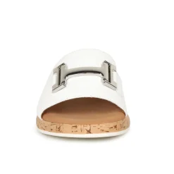 Oaty Leather Mule Sandals