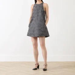 Olona Jacquard Mini Dress