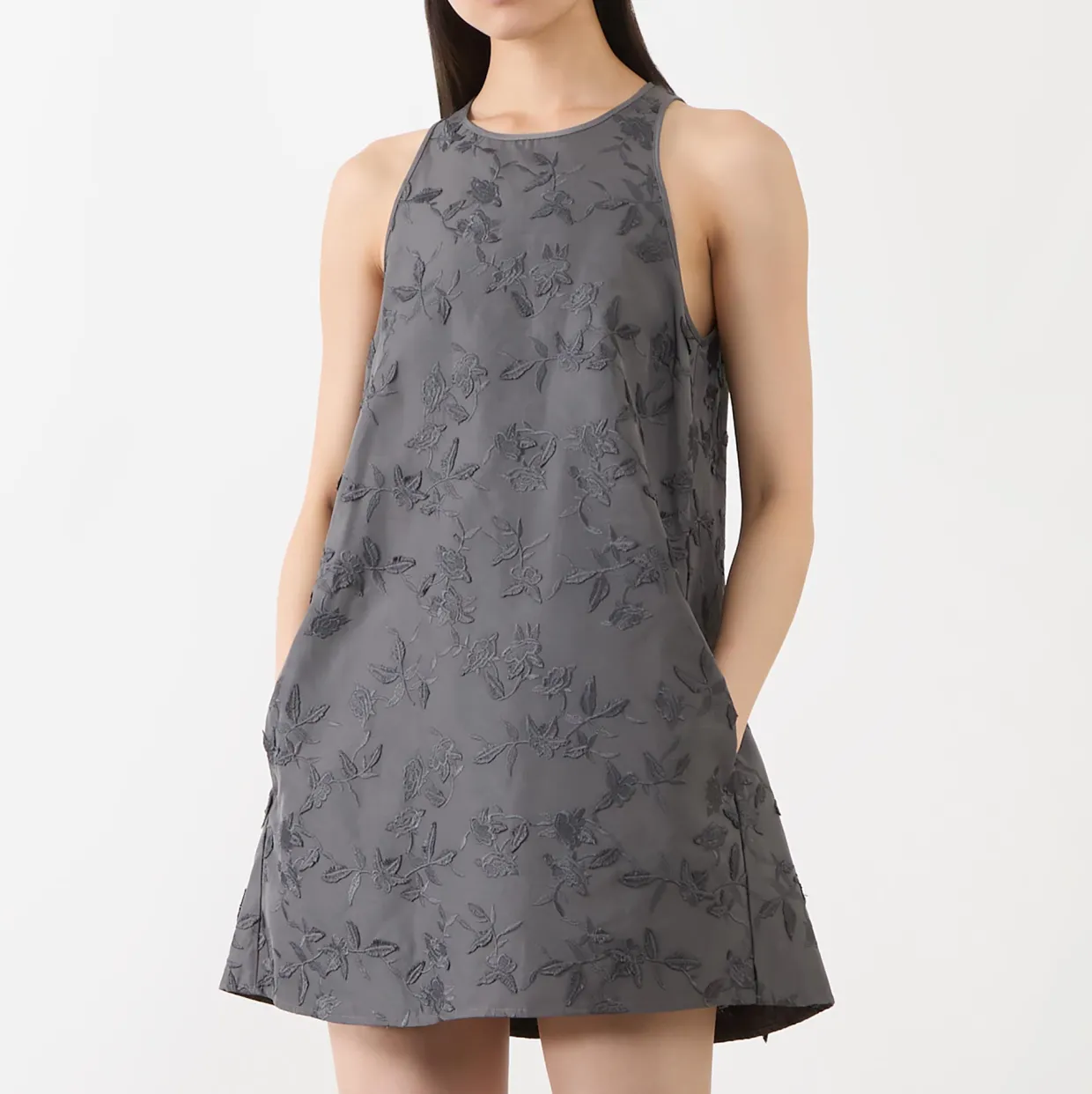 Olona Jacquard Mini Dress