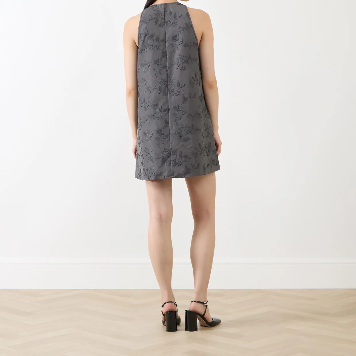 Olona Jacquard Mini Dress