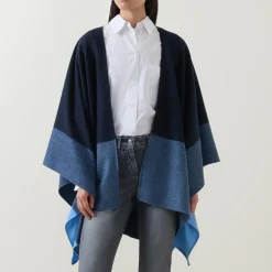 Ombré Stripe Cape