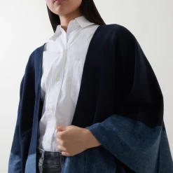 Ombré Stripe Cape