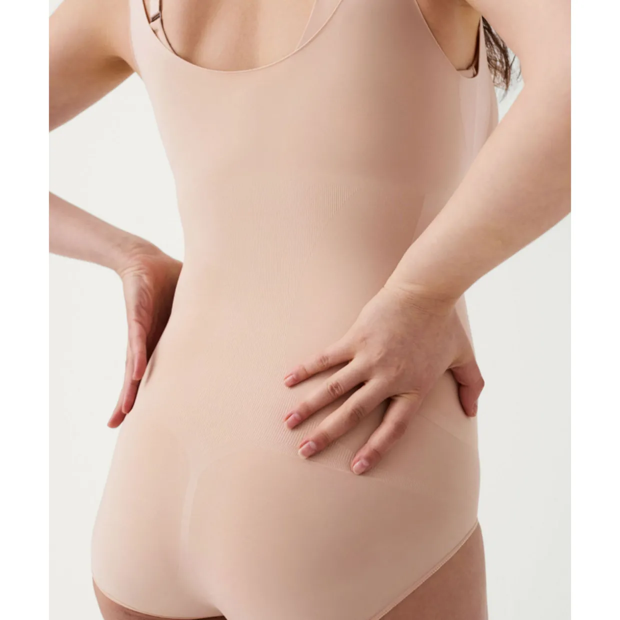OnCore Firm Control Open-Bust Brief Bodysuit
