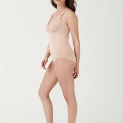 OnCore Firm Control Open-Bust Brief Bodysuit