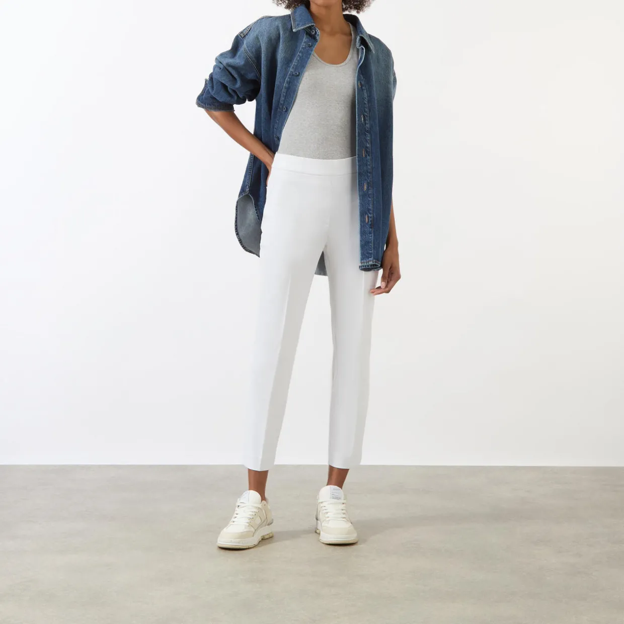 On-the-Go Slim-Fit Trousers