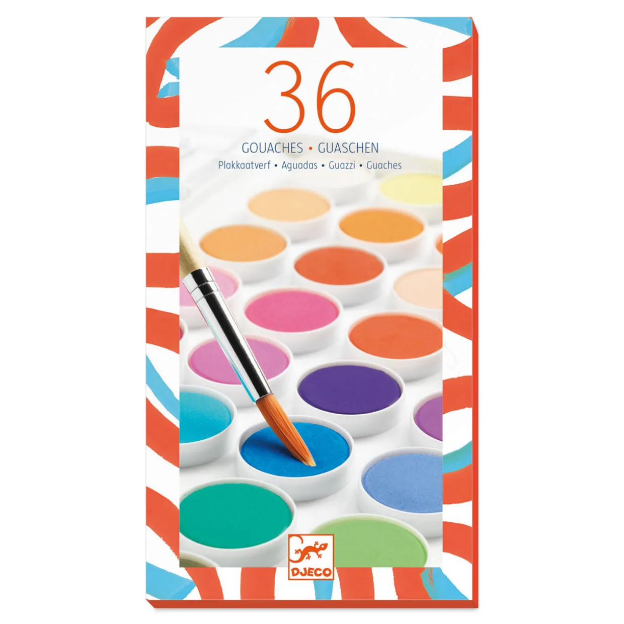 Opaque Watercolour Painting Palette
