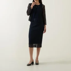 Open-Work Cardigan