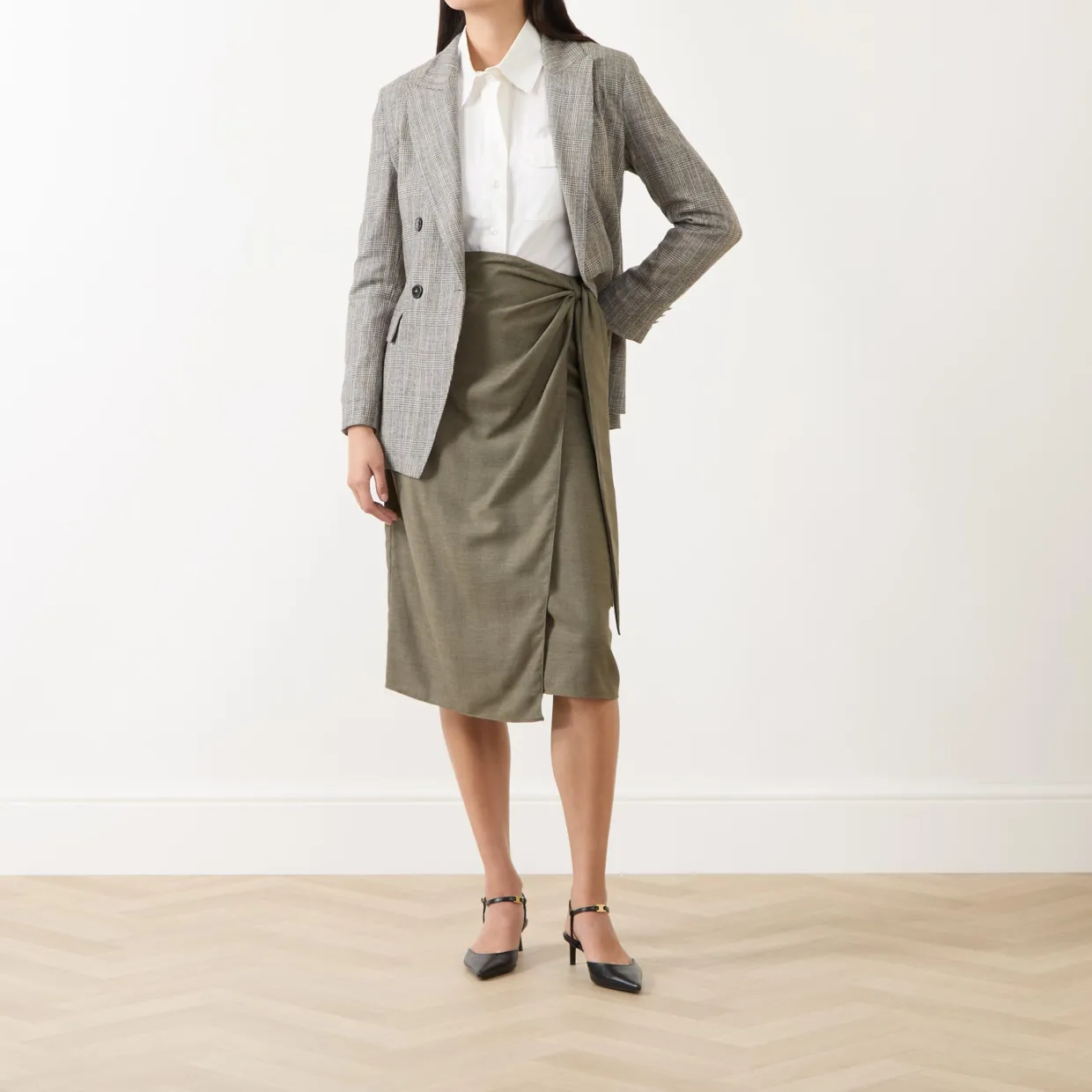 Ordine Wrap Skirt