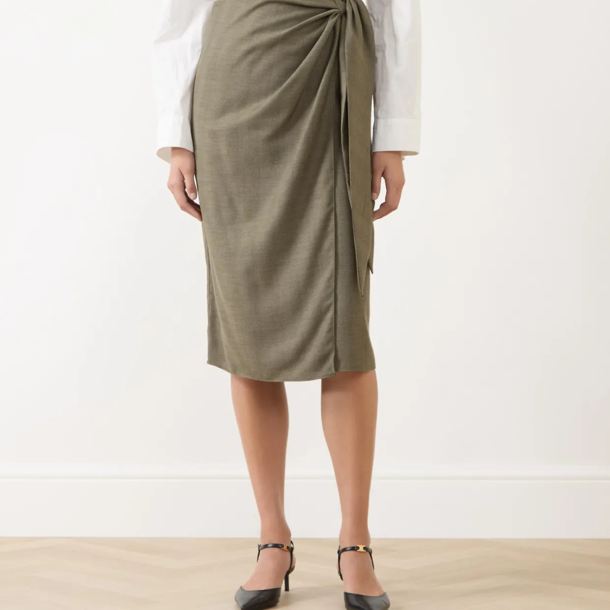 Ordine Wrap Skirt