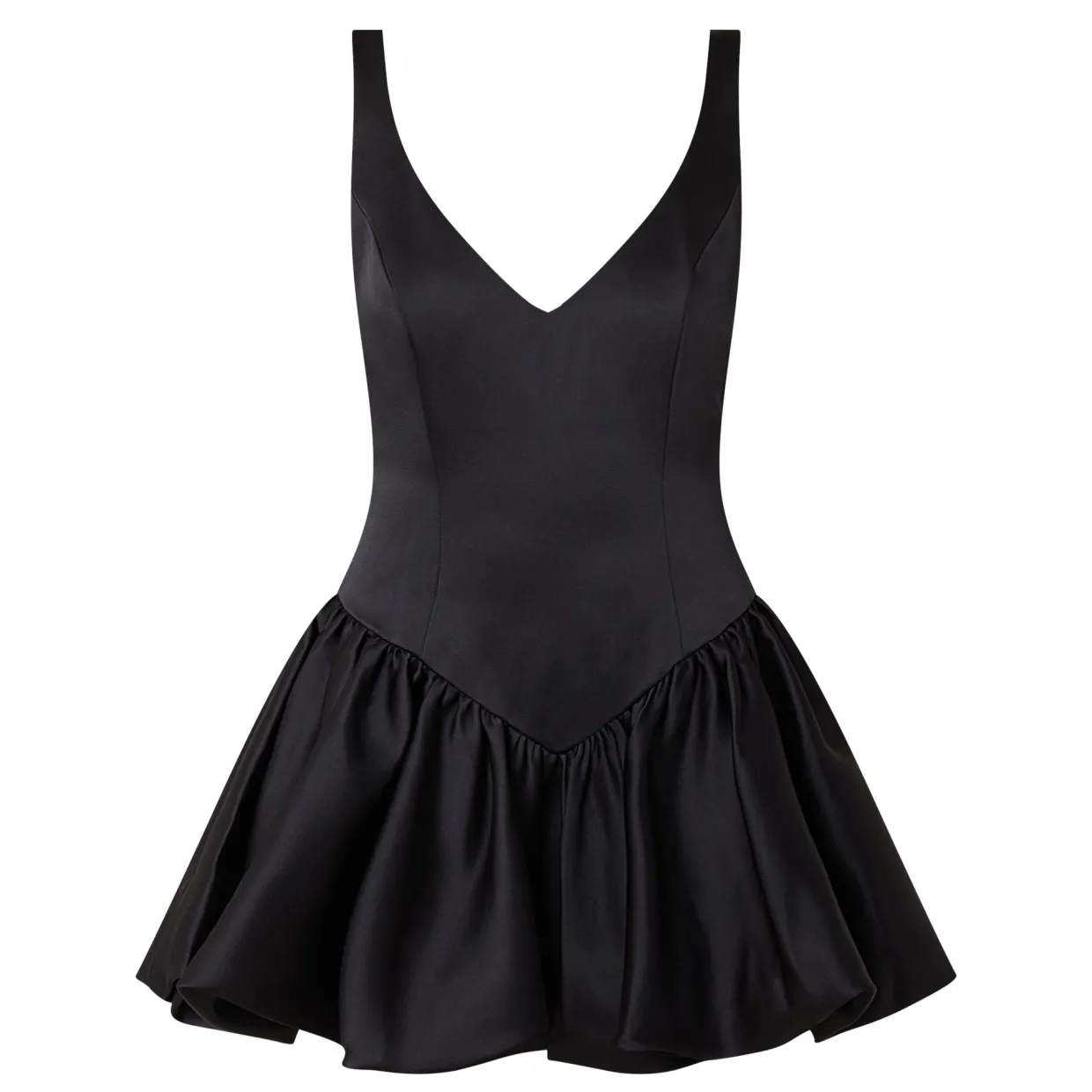 Oria Bubble Hem Mini Dress