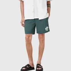 Orlando Logo Drawstring Swim Shorts