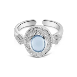 Ornate Blue Stone Ring