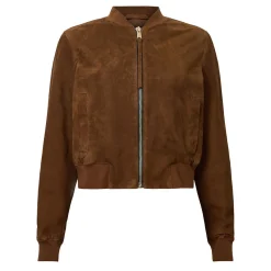Orten Suede Bomber Jacket