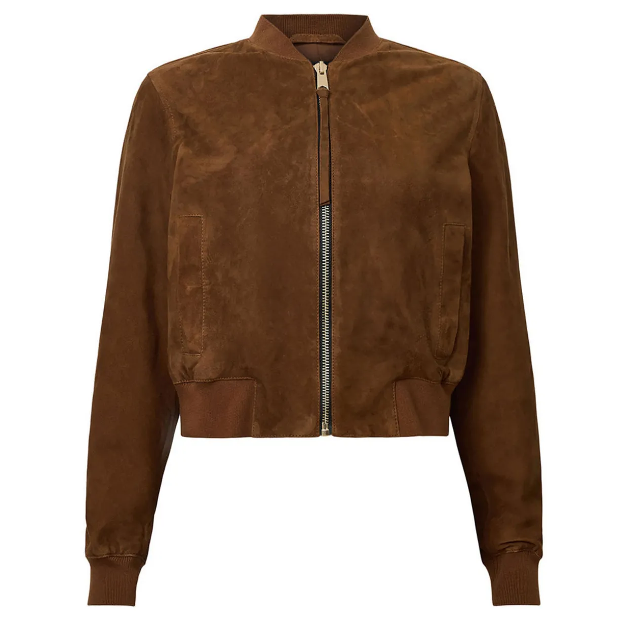 Orten Suede Bomber Jacket