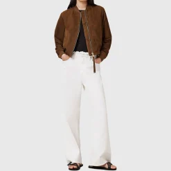 Orten Suede Bomber Jacket