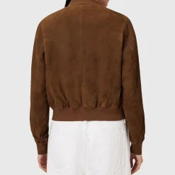 Orten Suede Bomber Jacket
