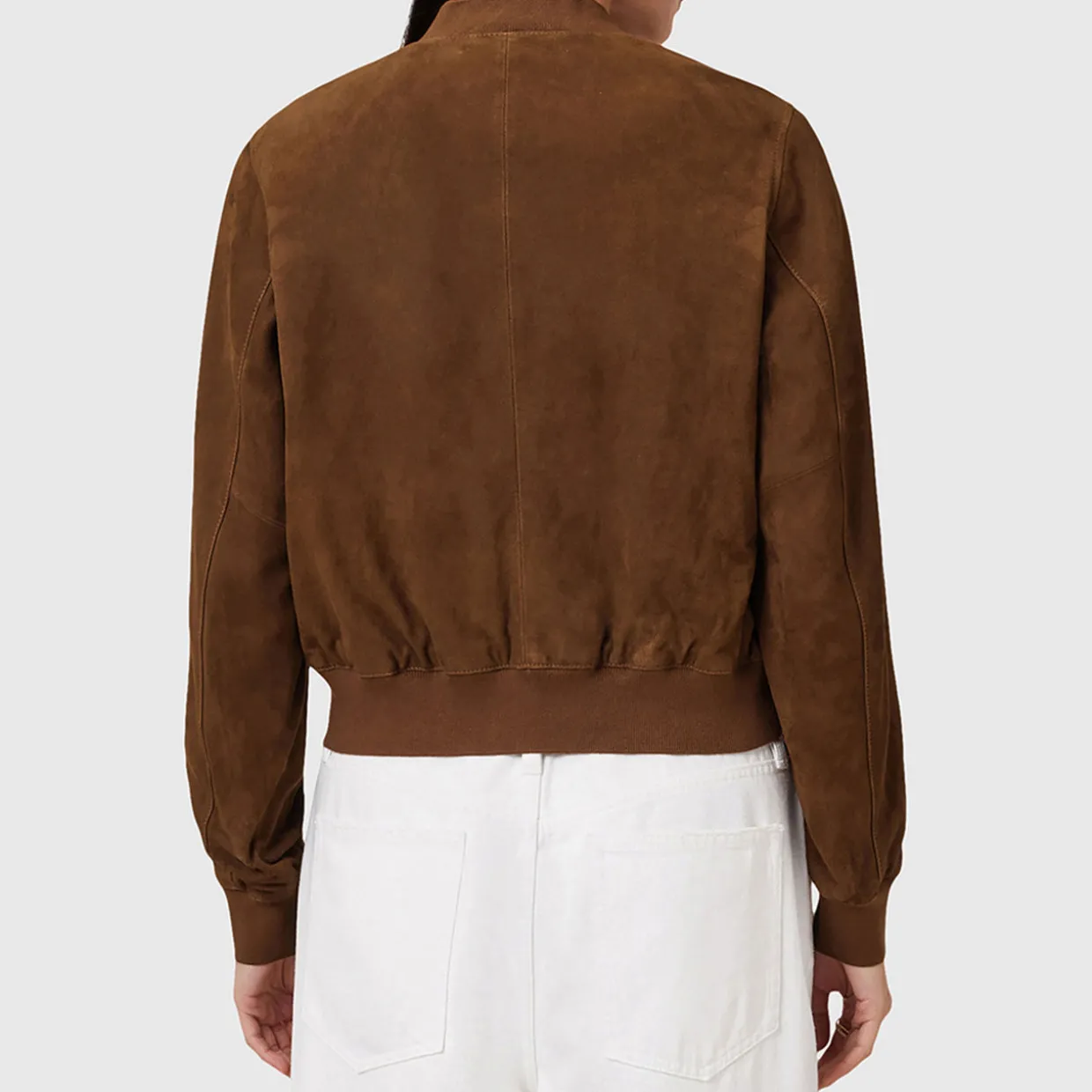 Orten Suede Bomber Jacket