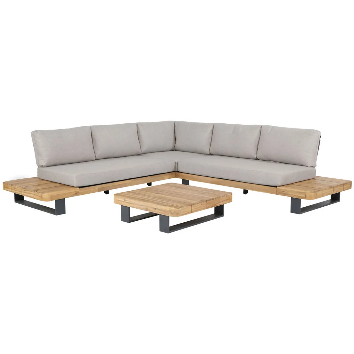 Osaka Garden Corner Set Royal Stone Grey