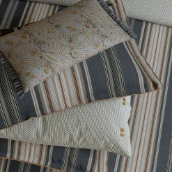 Oscar Duvet Set Charcoal and Tan
