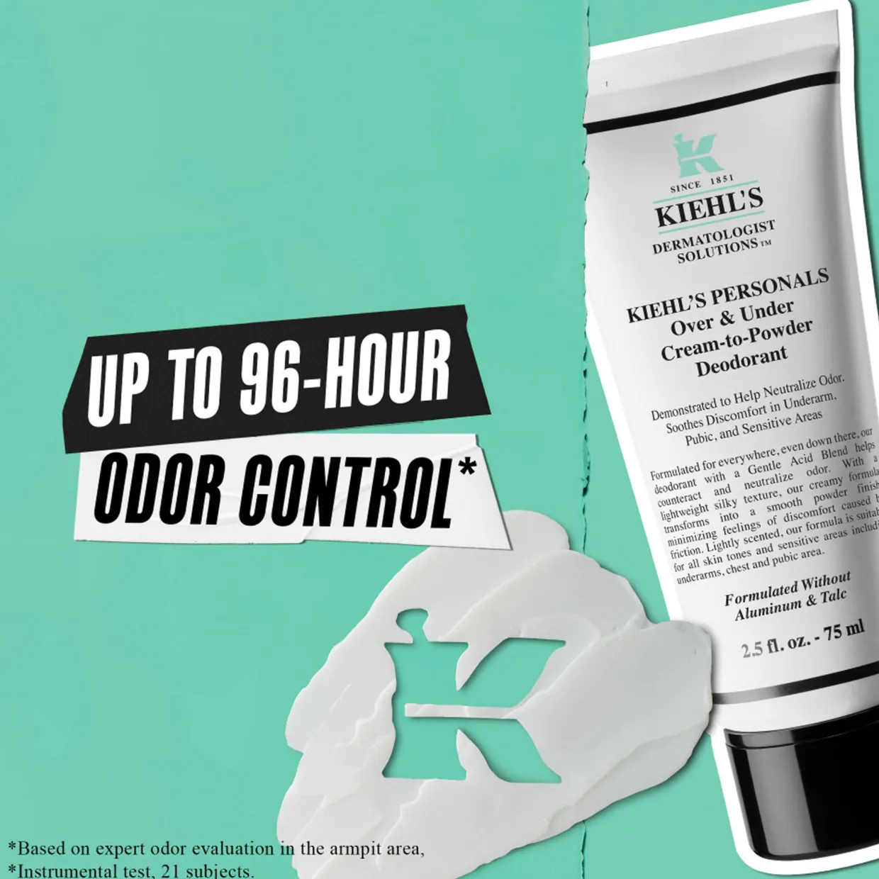 Over and Under Cream To Powder Deodorant
