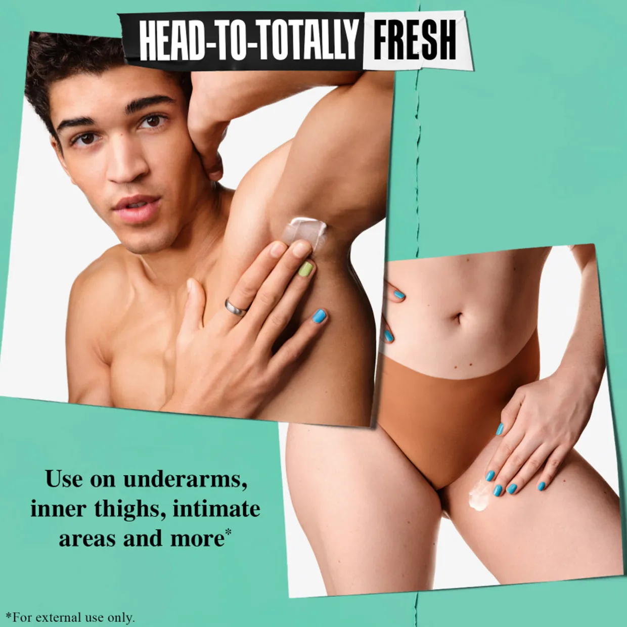 Over and Under Cream To Powder Deodorant