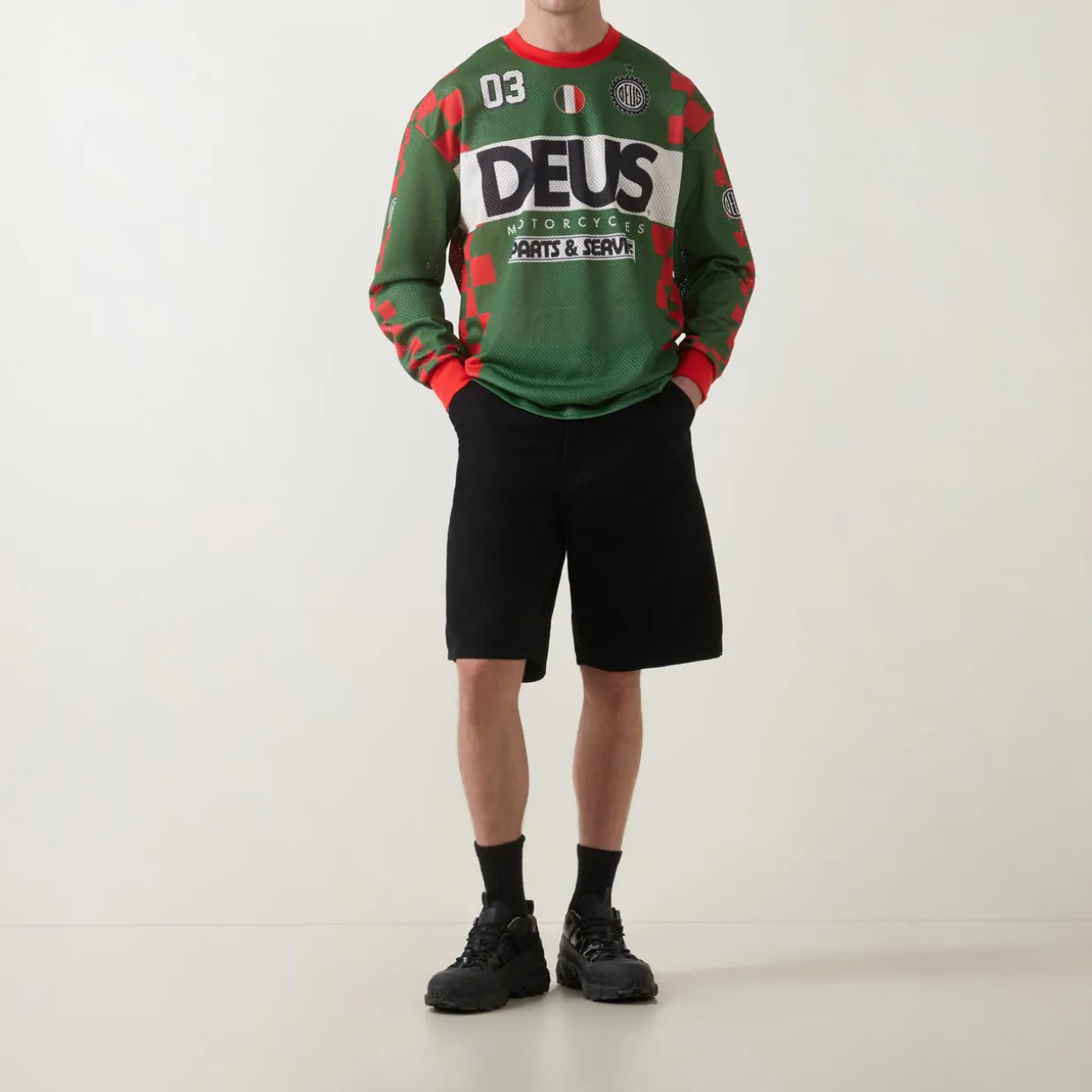 Overlap Moto Logo Jersey