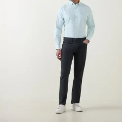 Oxford Striped Casual Shirt
