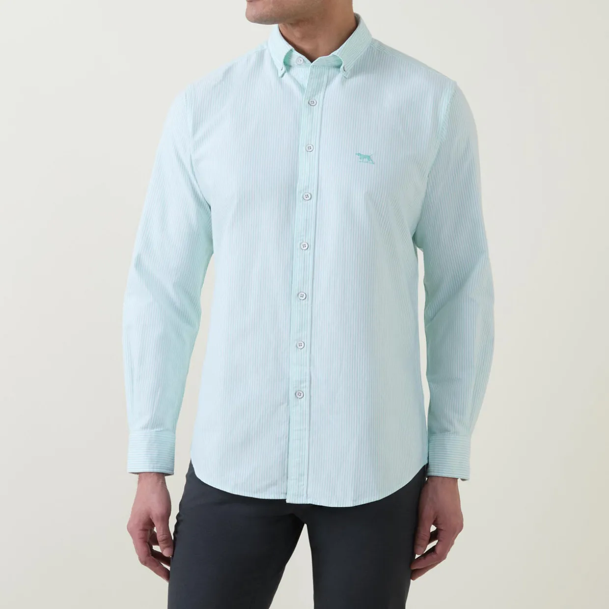 Oxford Striped Casual Shirt