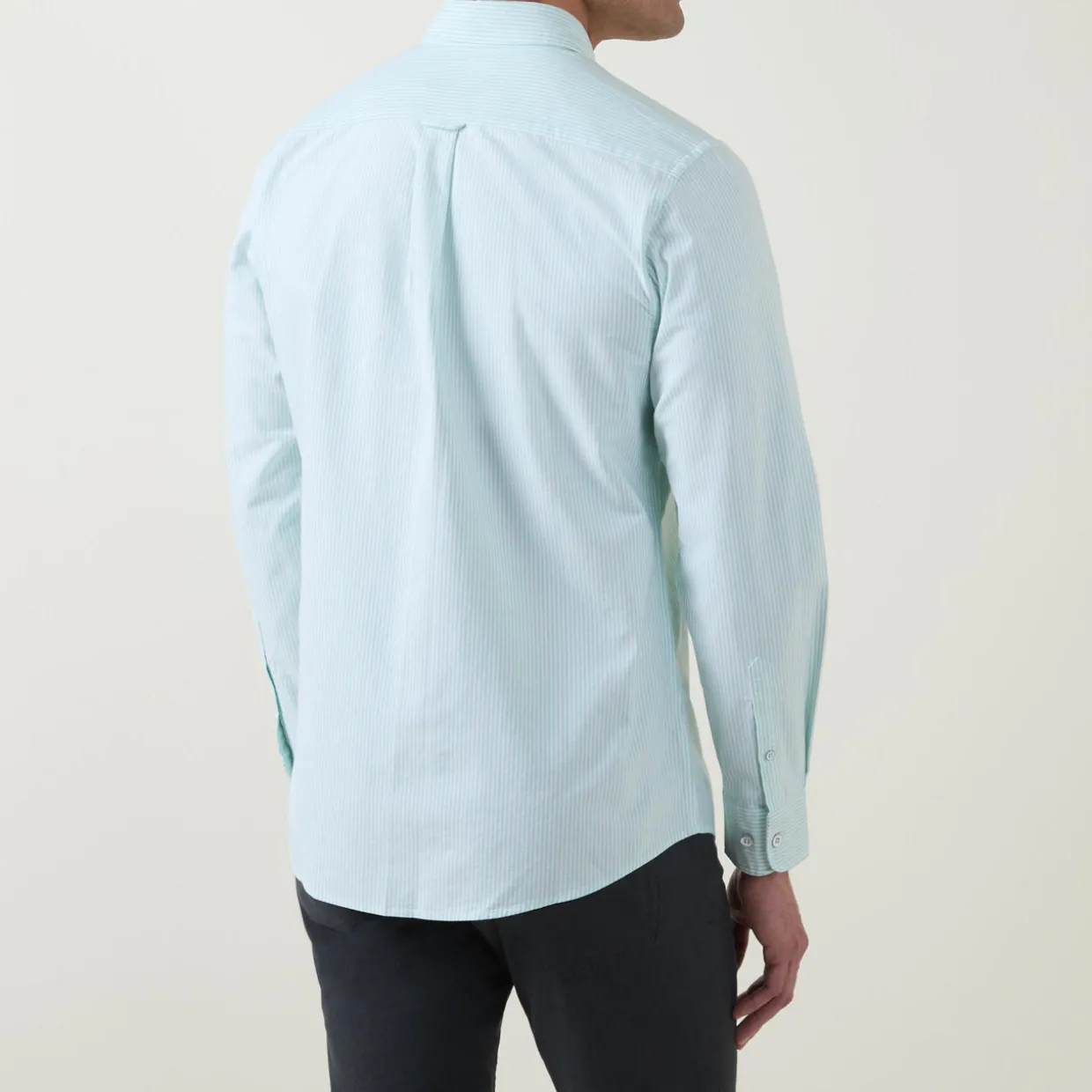 Oxford Striped Casual Shirt