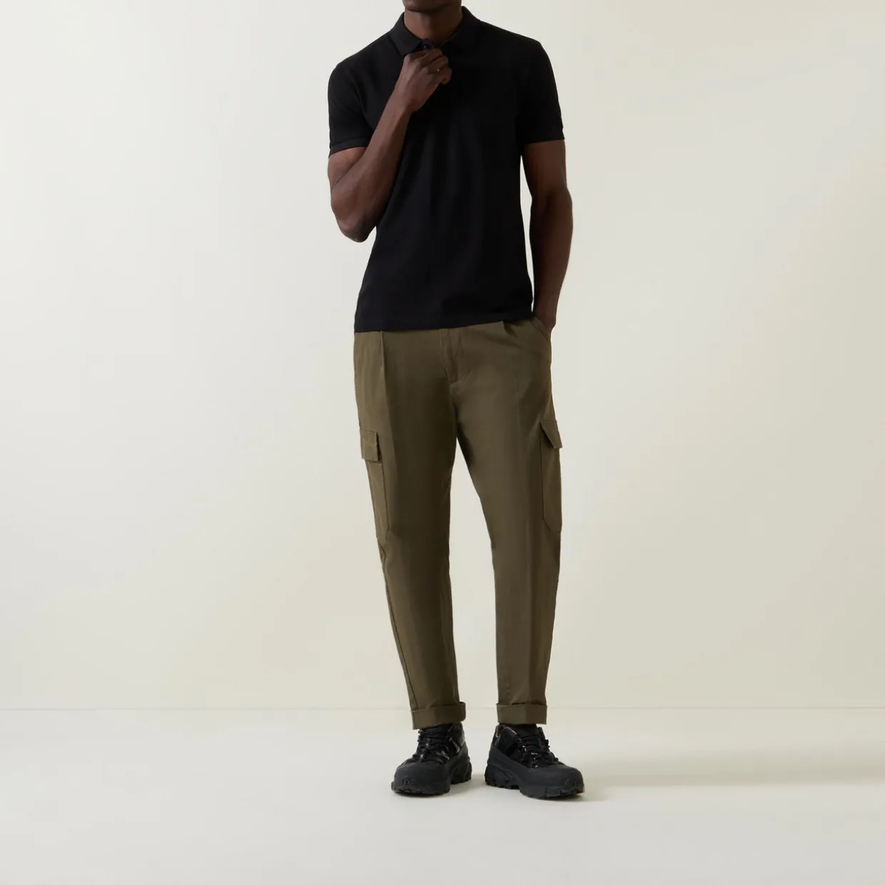 Paddy Tipped Logo Polo Shirt