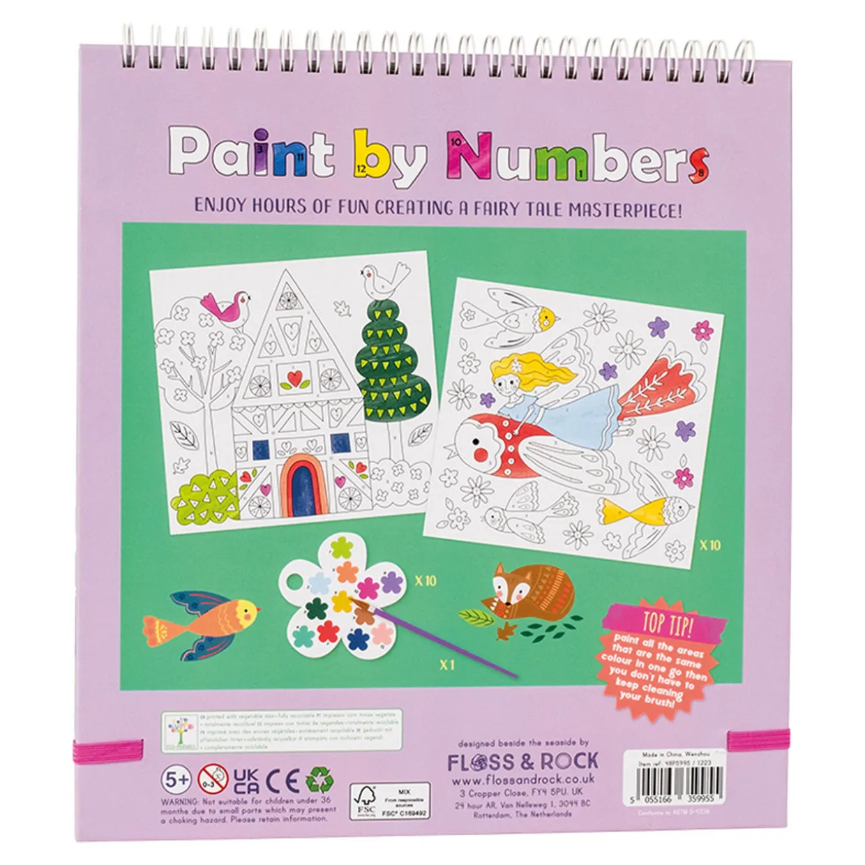 Paint by Numbers Fairy Set