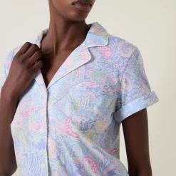 Paisley Print Shorts Pyjama Set