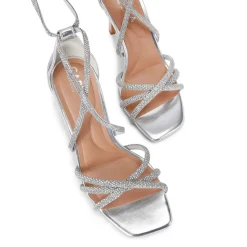Paparazzi Metallic Heeled Sandals
