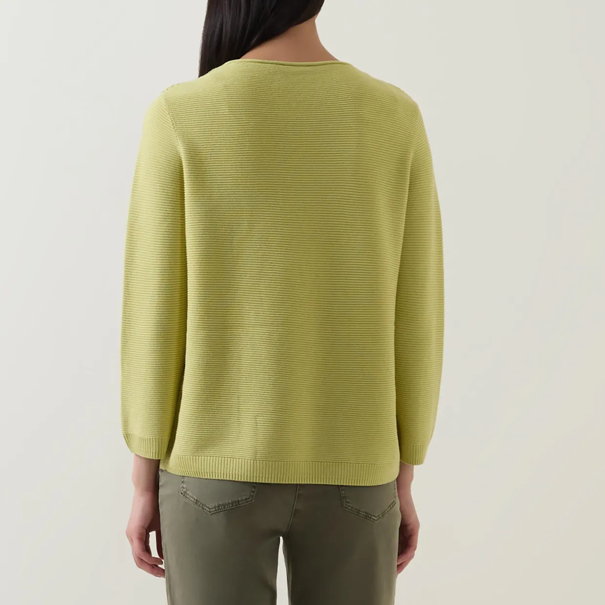 Patch Pocket Ribbed Sweater