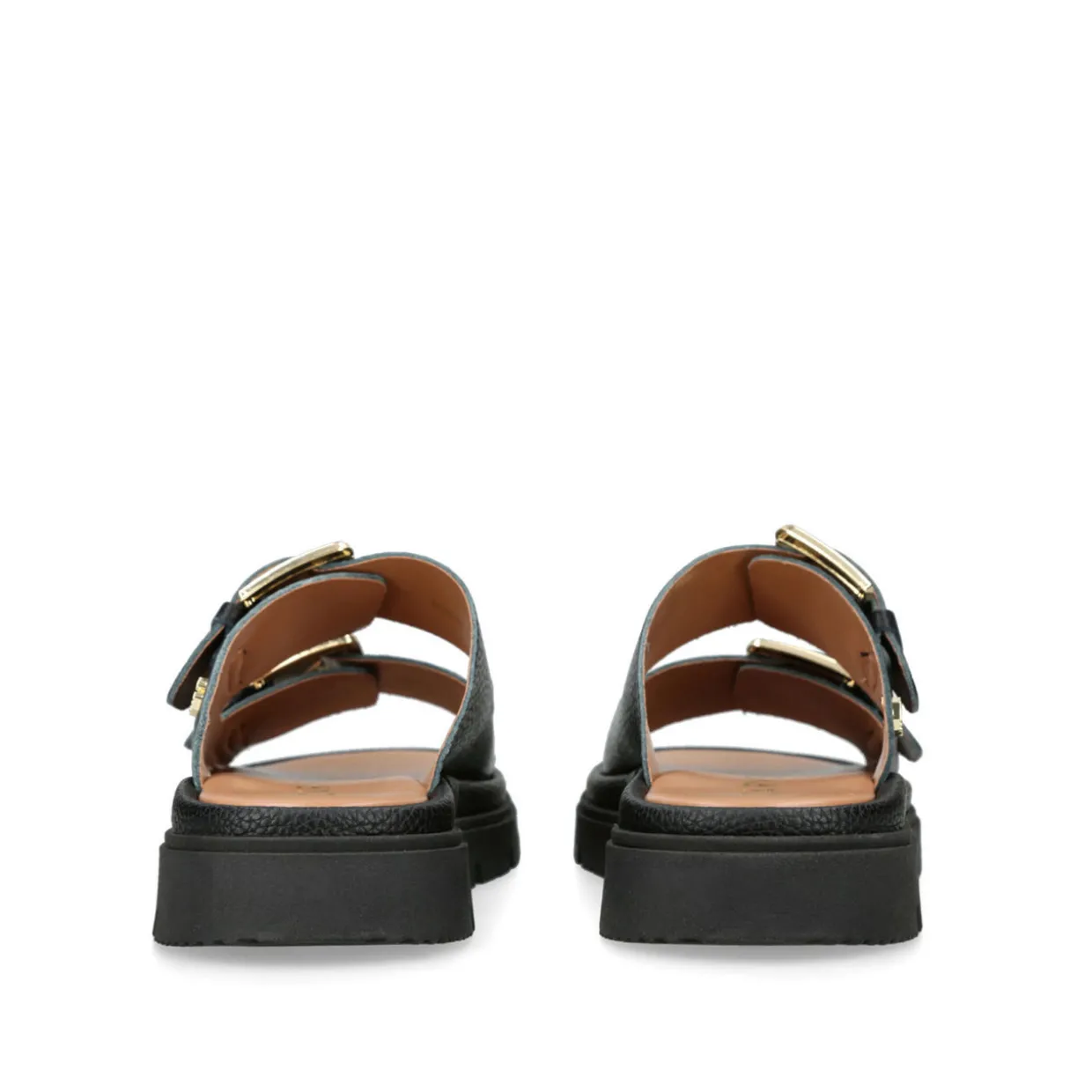 Pavilion Leather Flat Sandals