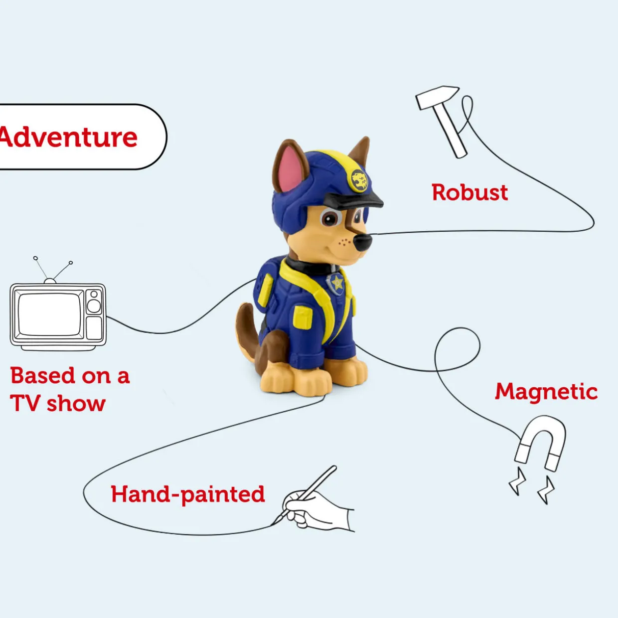 Paw Patrol Chase Audio Play Character