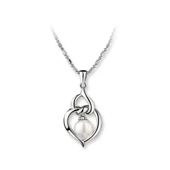 Pearl Heart Pendant
