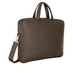 Pebbled Leather Briefcase