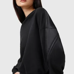 Peggy Hybrid Zip Sweatshirt