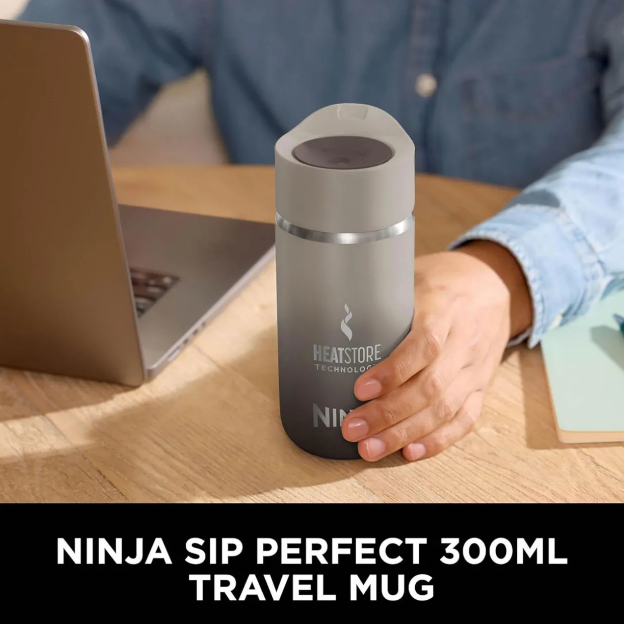 Perfect Sip Travel Mug 300ml Stone