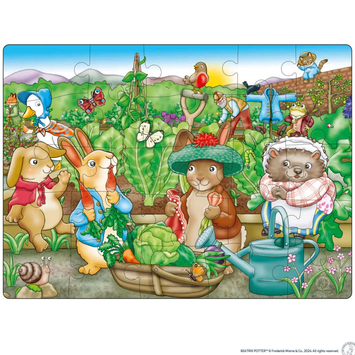 Peter Rabbit™ Mr. McGregor's Garden Jigsaw Puzzle