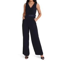 Petite Lissia Belted Jumpsuit