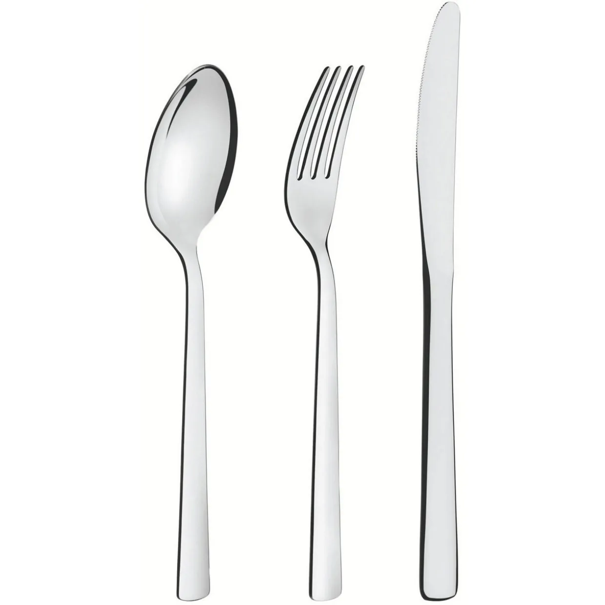 24-Piece Stainless Steel Cutlery Set