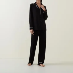 Piped Pyjama Set