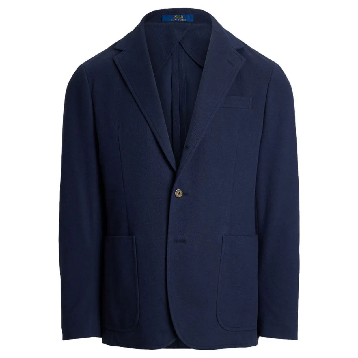 Pique Single-Breasted Blazer