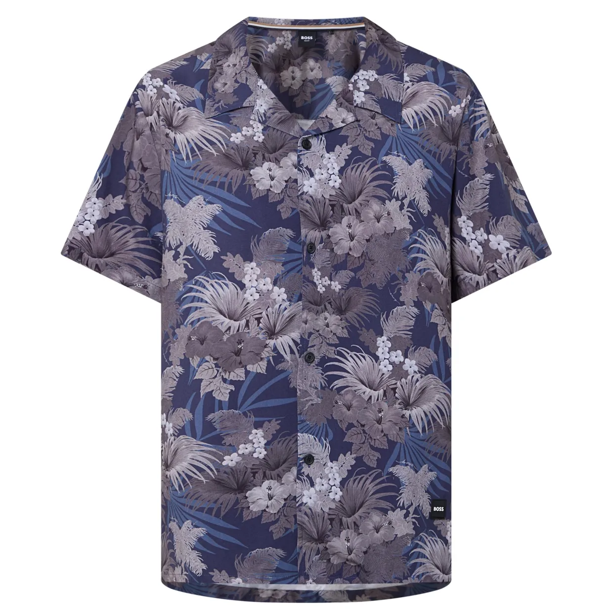 Piranha Printed Beach Shirt